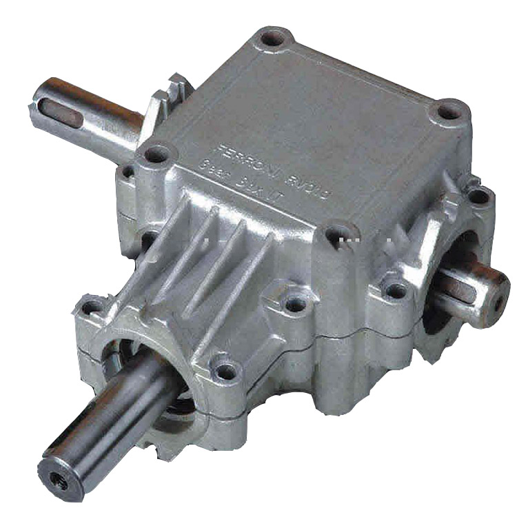 Agricultural Bevel Gearbox PTO Agriculture Gear Box Farm Slasher Rotary Tiller Reducer Feed Mixer Tractor Right Angle Rotavator