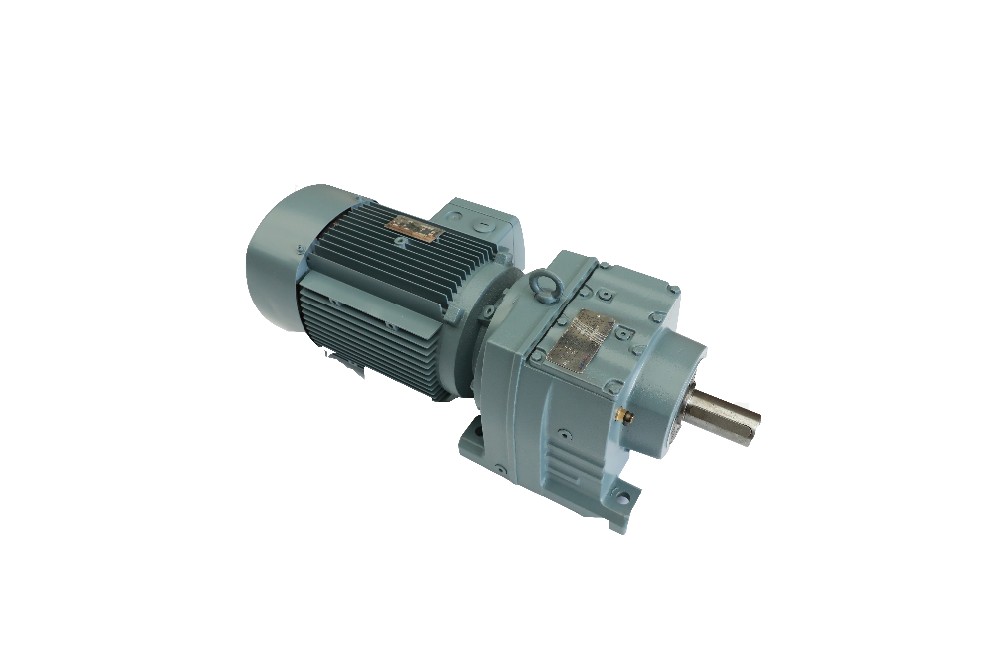 Flange Mounted R Series Helical Gearbox Cast Iron Speed Reducer for Industries Farm and Machinery