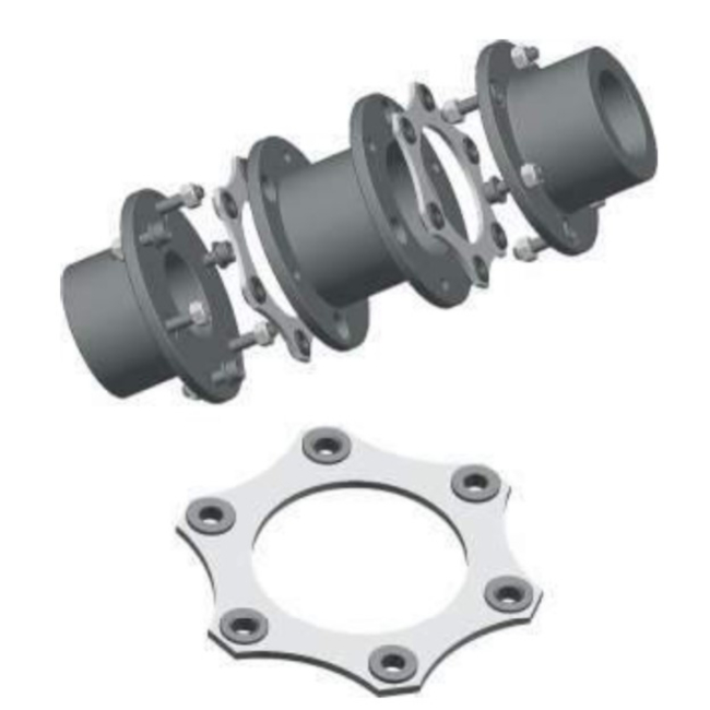 Ept Customized Stainless Steel Shaft Coupling Disc Flexible Diaphragm OEM Support