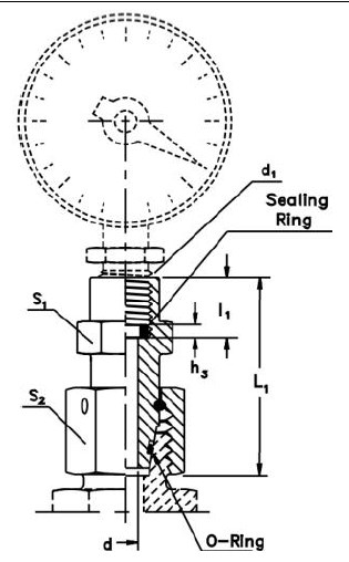 Promotional Various BSPP Pressure Gauge Connector - MAVE Hydraulic Fitting for Hydraulic Cylinder Parts