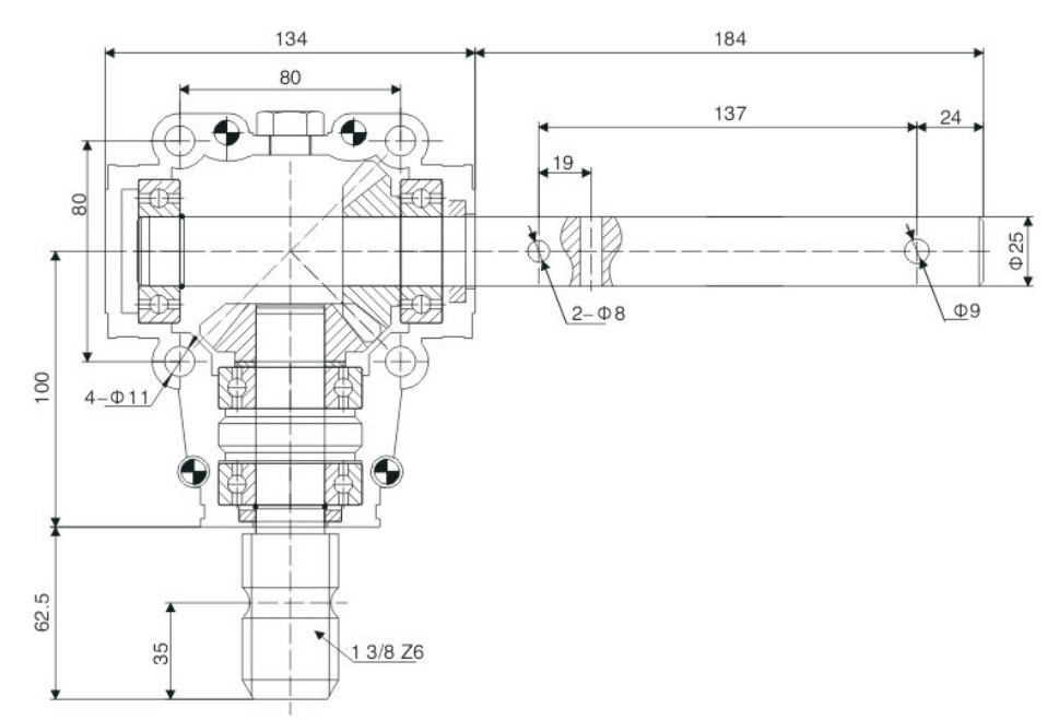 EP-RV012 Guaranteed Quality Unique Gearbox Aluminum Box Series for Agricultural