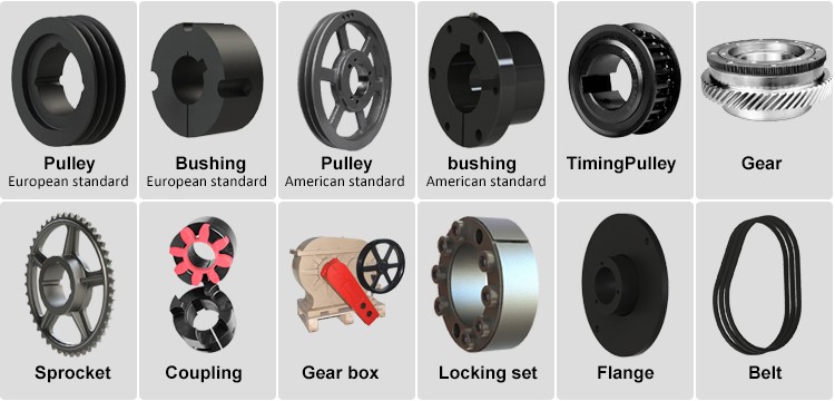 Cone Pulley SPB Electric Pulley for Dc Motor SPB160-03