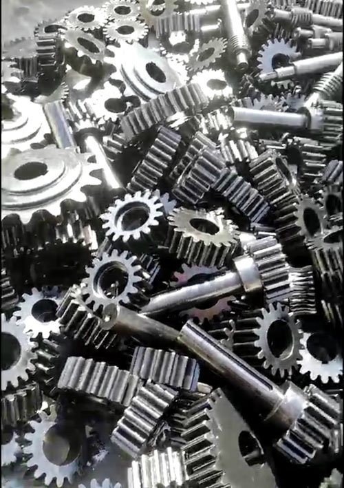 OEM Large Diameter Gear Involute Spline Shaft
