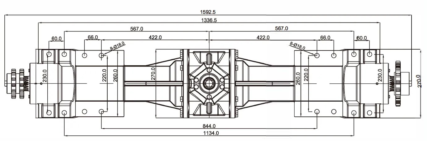 Agricultural Machinary Round Baler Harvester Gearbox Speed Reducer on Sale for Optimal Efficiency