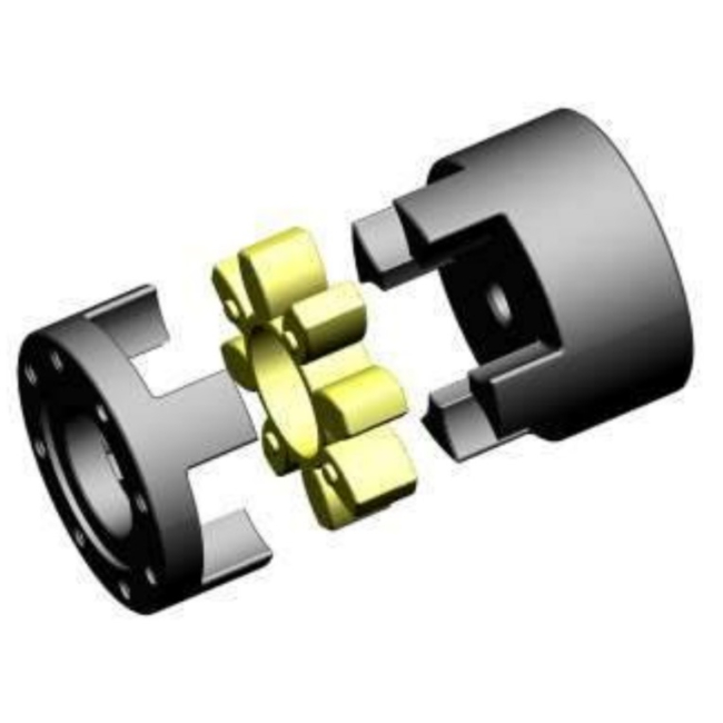 55*78mm D55L78 SRJ-55C Aluminum Jaw Flexible Ball Screw Shaft plum Coupling
