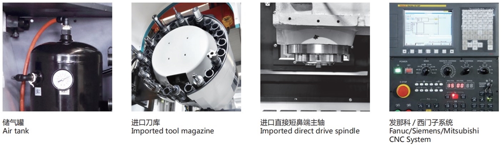 Large Heavy VMC1580L Cutting Metal Working Machines CNC Lathe Machine Tool Metal Cutting Vertical Machining Center