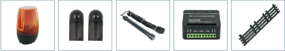 Easy Installation Automatic Sliding Gate Motor Light Duty Sliding Gate Opener for 300kg Sliding Gate Operator