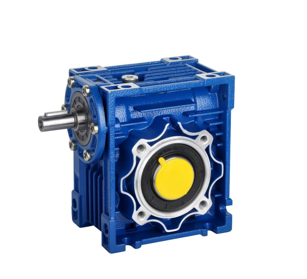RV Worm Gear Electric Motor Speed Reducer with High Quality Drive Power Transmission Nmrv Box Motor 3 Phase Gearbox