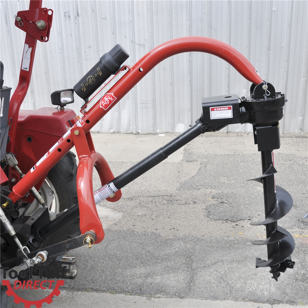 Agricultural Industrial Piling Earth Drilling Drill Machine 12" Rock Auger for Tractor