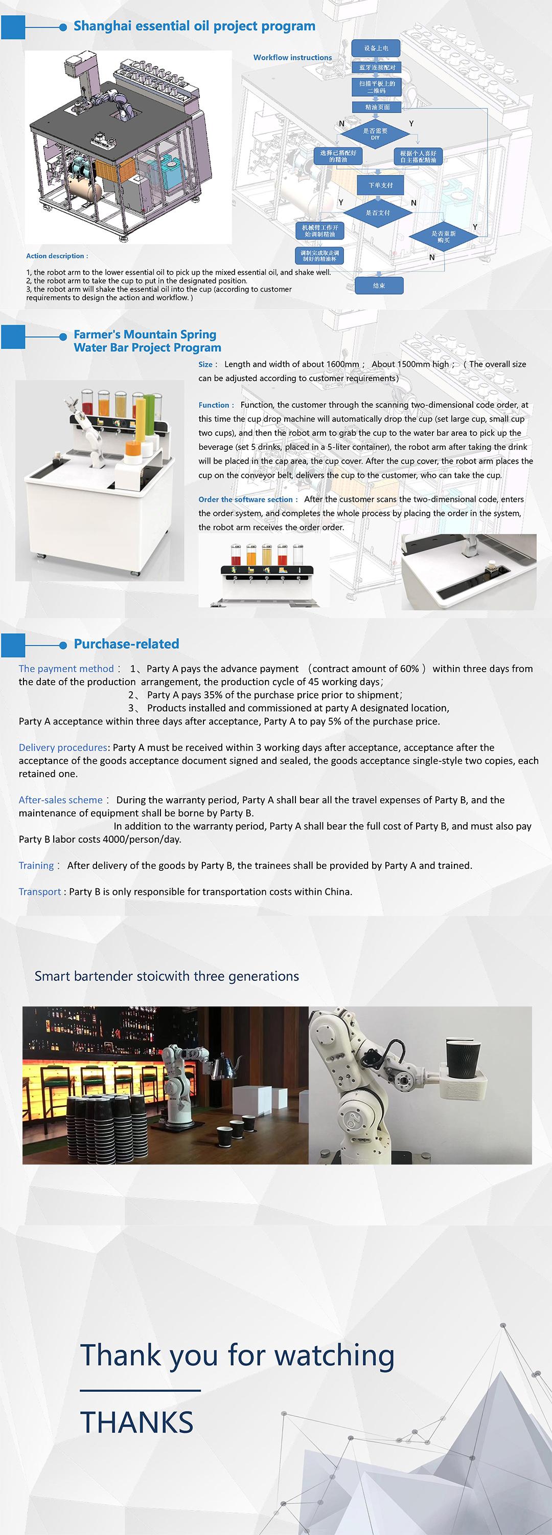 China 6 Axis Industrial Manipulator Robotic Arm Machine Kit Custom-made Vending Loading Machine Gripper Transfer Arm