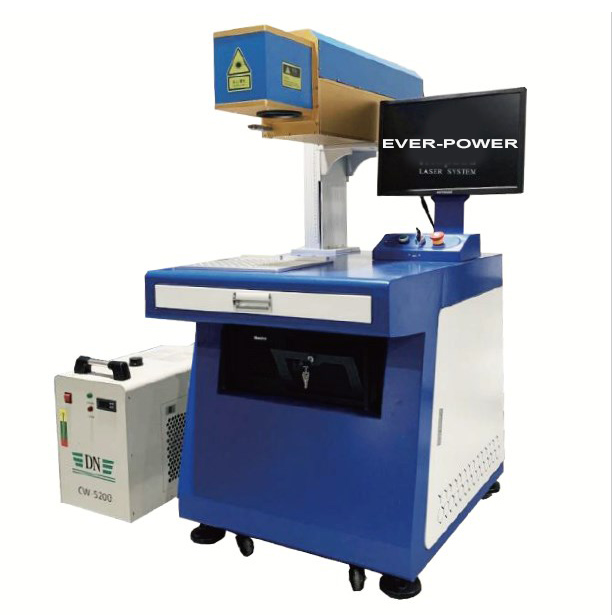 60W Water Cooling Dynamic CO2 Laser Engraving Machine With Glass Tube