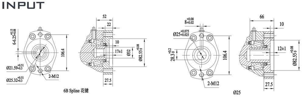 Factory Sale Various FWA Series FWA12 Reducer Slewing Gearbox for Satellite Antenna