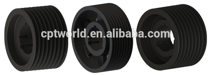Cast Iron SPB Belt 8 Grooves air Compressor v Belt Motor Pulley