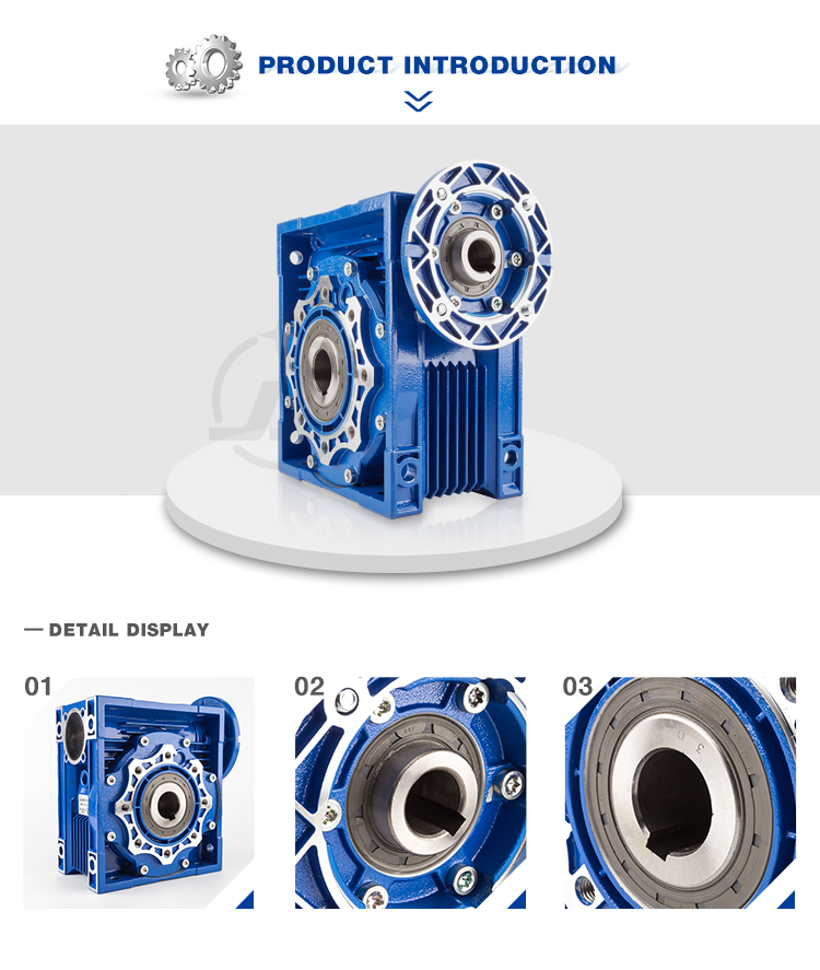 Professional Factory Good Price Aluminium Variable Speed Reducer Electric Motor Gear