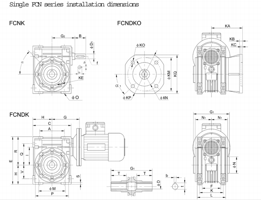 Factory Price High Quality  Input Shaft Aluminum DC Motor Drive Reduction Worm GearBox With Output Shaft Flange