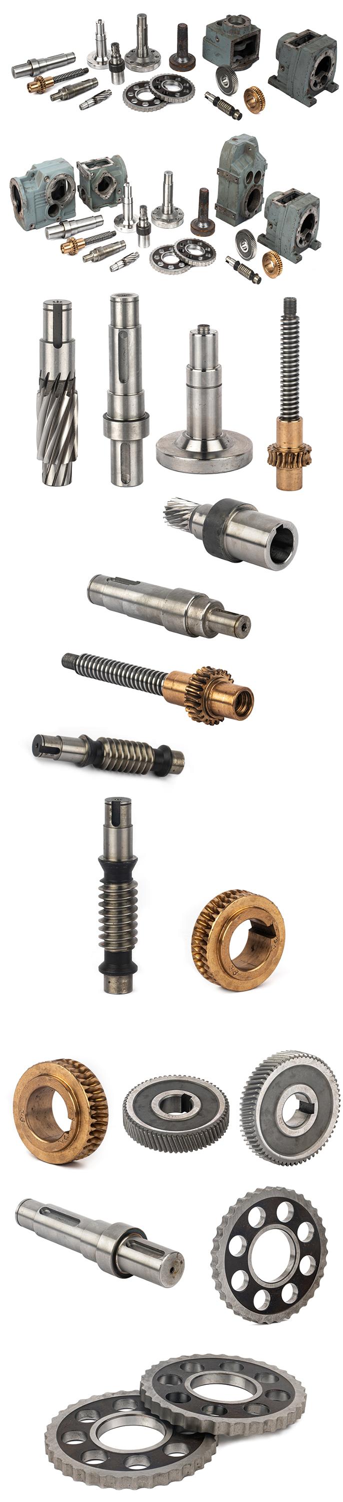 China Manufacturer China Suppliers OEM Aluminum Cast Iron Ring Spur Shaft Gears Speed Reducer Shaft Engineering Stepper Motor