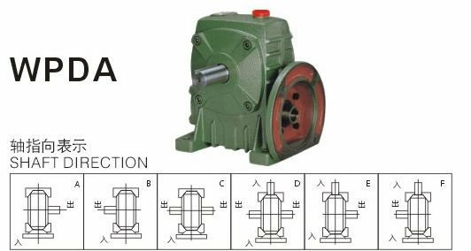 Manufacturer WPA WPO WPS WPX Worm Gear Micro Reduction Gearbox Single Reduction Worm Gear Box Speed Reducer