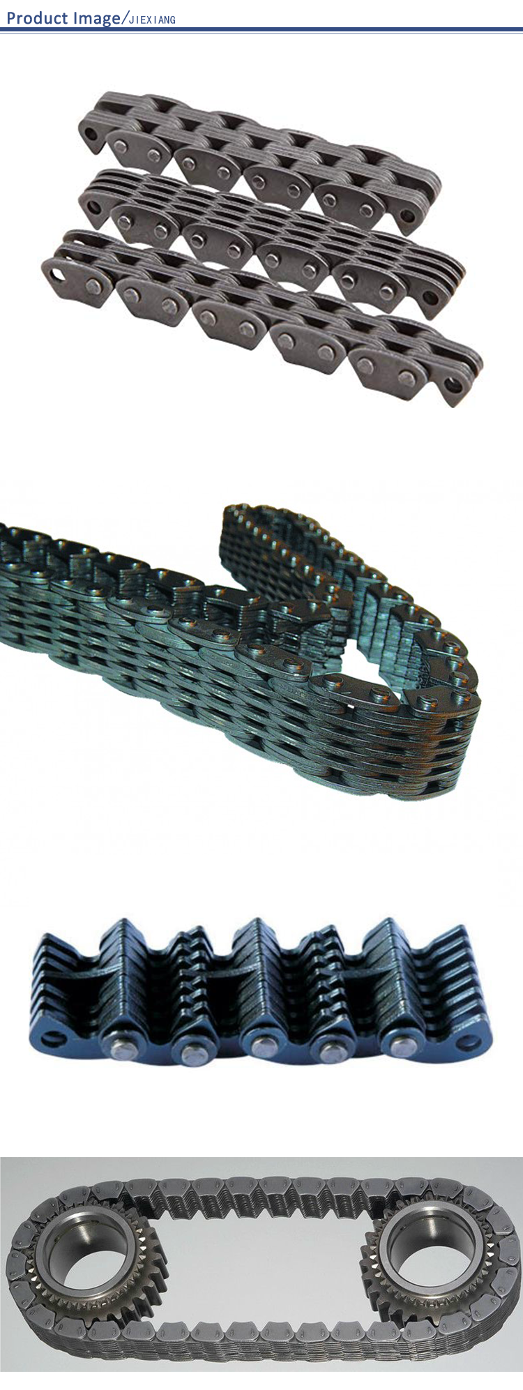 CL06/CL08/CL10 Light Flank Contact Inverted Tooth Conveyor Silent Chains for Industry Application