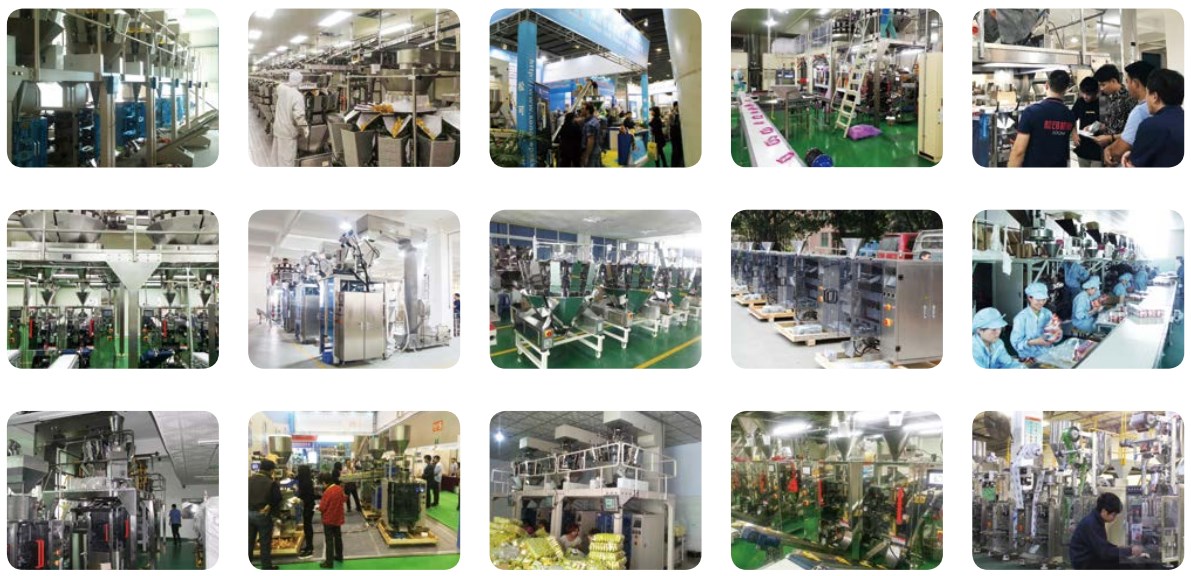 Granule Vertical Automatic Packaging Machine for Packing Puffed Food Shrimp Strip Peanut Cooked Seeds