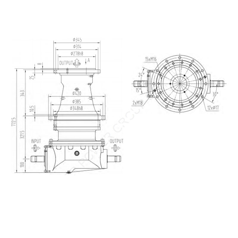 Multifunctional for Tmr Pto Gearbox Feed Mixer Gear Box with Great Price