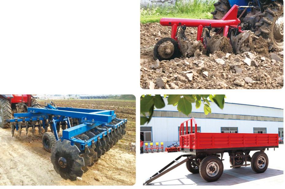 Agricultural 1LF Series Tractor Hydraulic Reversible Plow
