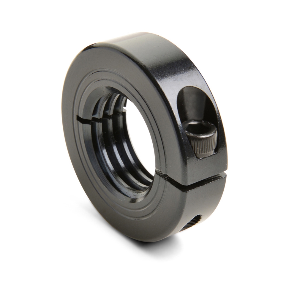 Custom High Precision Stainless Steel Split Set Screw Clamp Lock Threaded Shaft Collar