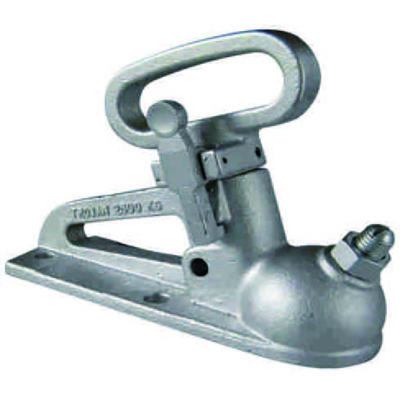 1BJY-A01 Trailer Parts and Accessories Capacity 2500KG Trailer Australian Coupler Equipped with Ball Size 50mm