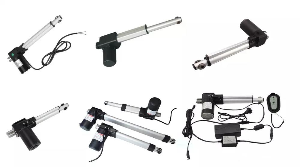 Electric Linear Actuators Stepper Motor 20mm Micro Linear Actuator  Jacking System Arrangements Configurations Bevel Gearboxes