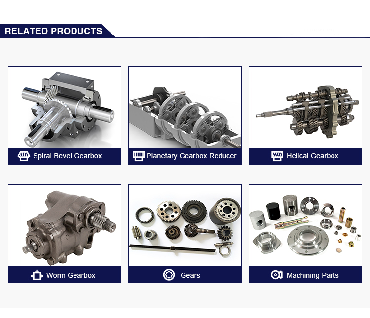 Industrial High Speed Right Angle Miniature Bevel Gear Box
