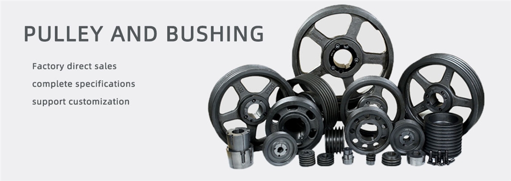 Professional Large Heavy Duty for Crasher Cast Iron V Belt Pulley with Great Price