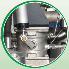 Industrial Power Saving 40 Bar Water Cooler Lubricate Medium Preseeure Oil Free Screw Air Compressor