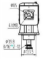 Gearbox for Grass Cutter/lawn Mower Gearbox/cropper Gearbox