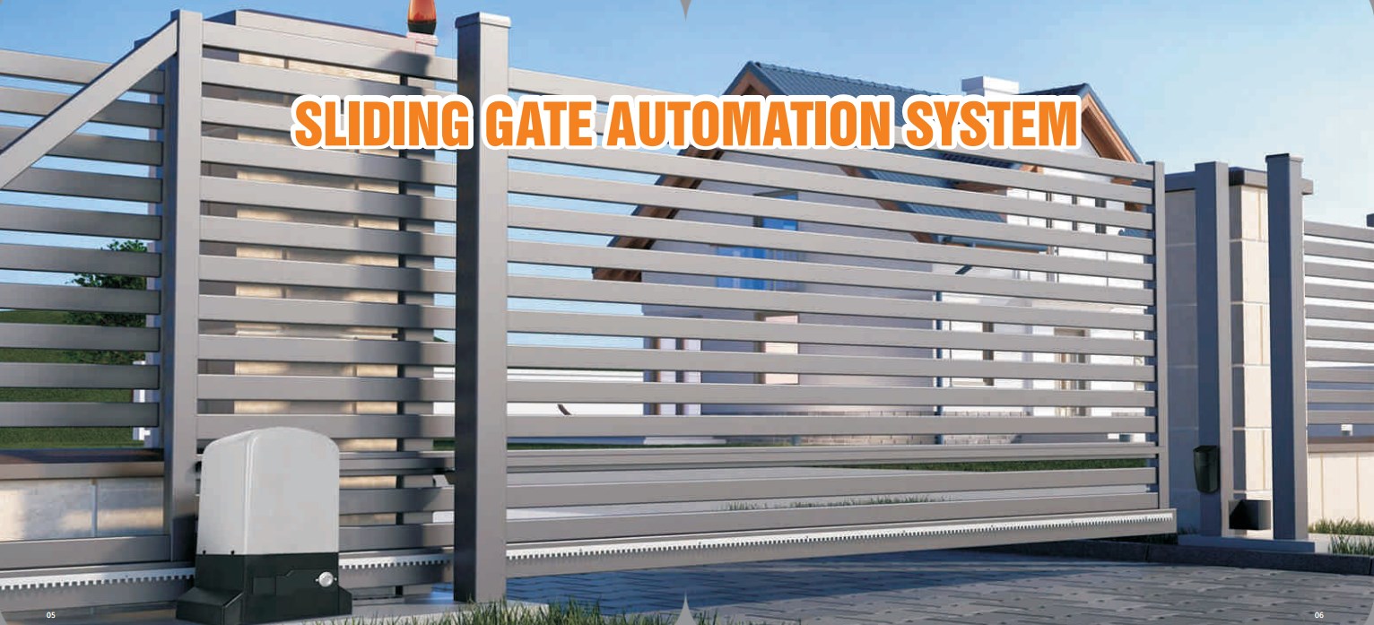 Easy Installation Automatic Sliding Gate Motor Light Duty Sliding Gate Opener for 300kg Sliding Gate Operator
