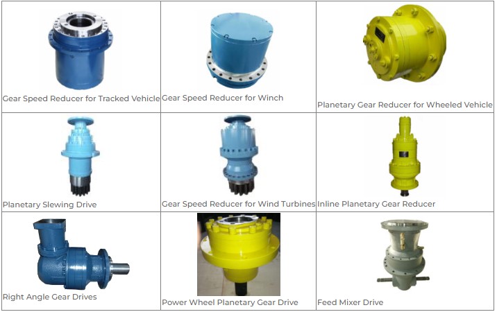 Speed Gear Reducer Bevel Helical Agricultural Cycloidal High Precision Planetary Winch Wheel Slewing Drive Nmrv Worm Gearbox