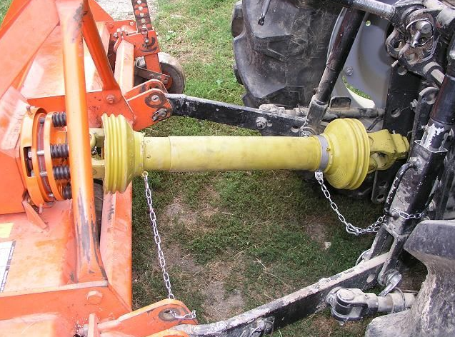 Agricultural Yoke Tractor Rotavator Pto Cardan Shaft With Spline
