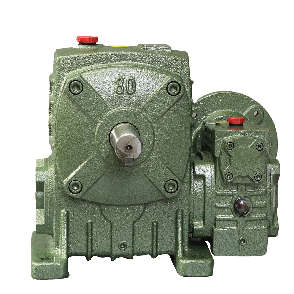 WP Series Wpa Worm Gear Box Worm Gear Reduction Motor Speed Reductor Gearbox Reducteur Reverse Gearbox for Buggy