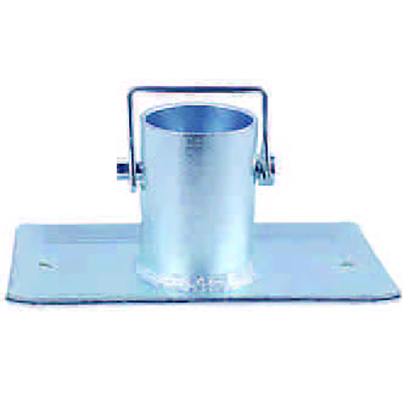 1BJY-JT-01 Capacity 5000LBS Trailer Parts and Accessories Trailer Jack Foot Plate With Pin Base for A-Frame Boat Removable