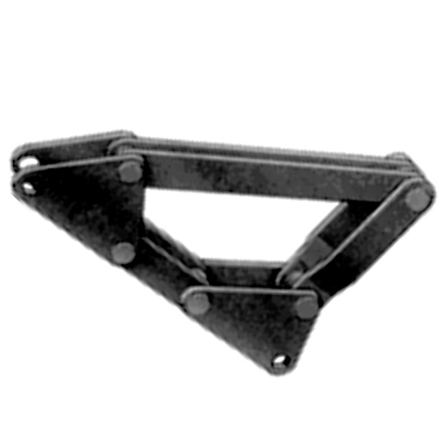 China Manufacture Wh132-c Cradle Chains Wh132 Welded Steel Mill Chain With Side Lift Attachment with High Quality