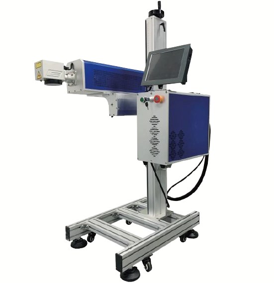 30W/60W Advanced High-speed Easy Operate CO2 Online Flying Laser Marker for Sale