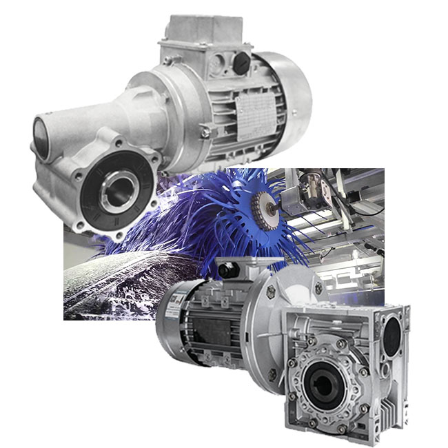 Stainless Steel Casing 2.2KW 3KW 4KW Non Standard Gearbox Reducer for Ocean Vessels Car Washing Machines