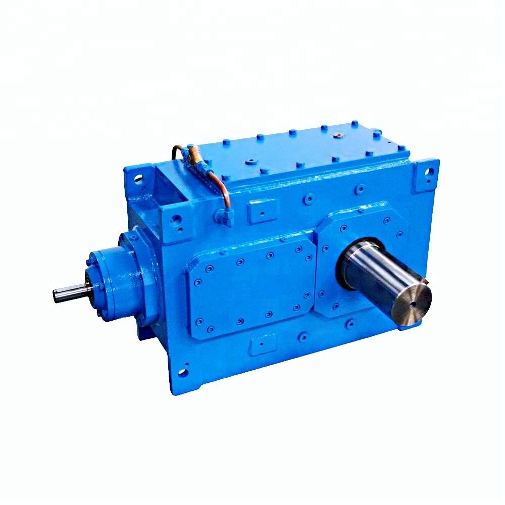 HB Helical Bevel Gearreducer Right Angle Spiral Bevel Gearbox for Power Transmission Parallel Shaft Reducer Speed Reducers