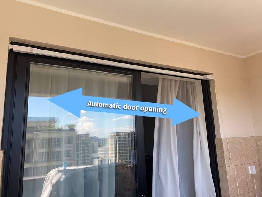 Modern Home Electric Automatic Window Opener Voice & App Control with Remote Insert Slide Mode by Gate Opener