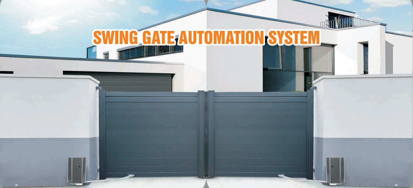 High Quality Stainless Steel Swing Gate Automation System Modern All-Tough Environment Suitable Allen Key Swing Gate Opener