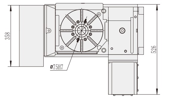 WT-S250 Hot Selling Cheap Custom 5 Axis Industrial Cnc Machining Center Accessories