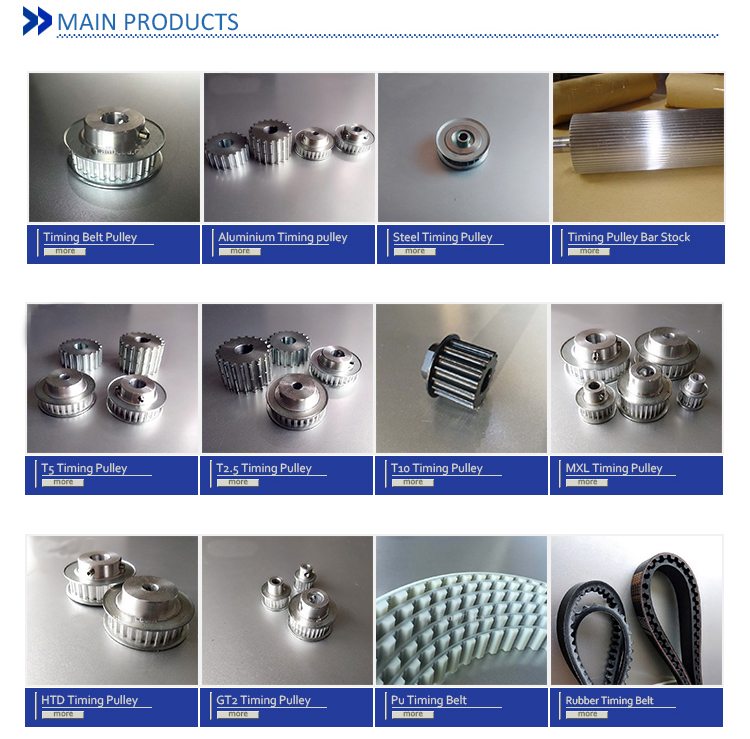 Best Selling  Timing Belt Pulley for Textile Machinery  China