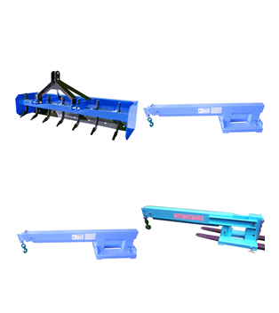 Mini Tractor Mounted Post Hole Digger Tools for Efficient Outdoor Planting