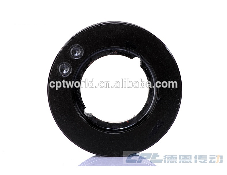 Multifunctional 2 Groove V Belt Pulley for Small Electric Motor Iron Phosphate Made in China