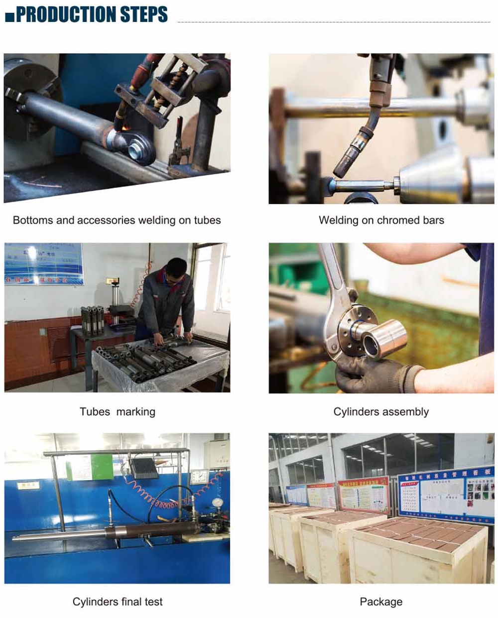 WT-3000PSI Welded Tee Type Cylinders Hydraulic Cylinder