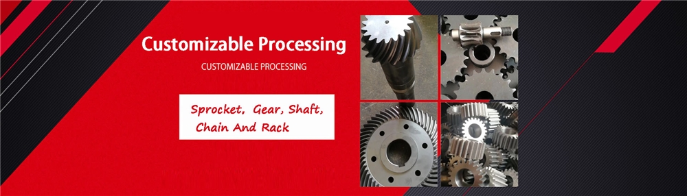 OEM Large Diameter Gear Involute Spline Shaft