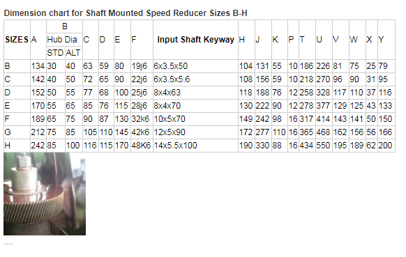 Flexible Motor Shaft Mounted Speed Reducer